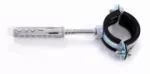 Uchwyt pojedynczy do rur z gumą (75-80mm) 2 1/2” (20/140) STALCO URG212