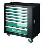 Szafka narzędziowa 7 szuflad z wyposażeniem, boczny schowek STALCO S026399178