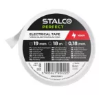 Taśma izolacyjna PVC 0,18mm x 19mm x 18m biały (10) STALCO PERFECT S042276631