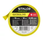 Taśma izolacyjna PVC 0,18mm x 19mm x 18m żółty (10) STALCO PERFECT S042276635