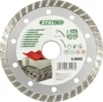 Tarcza diamentowa turbo 125mm STALCO S-30412