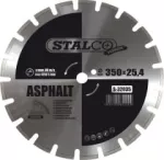 Tarcza diamentowa segmentowa 350mm do asfaltu. STALCO S-32035