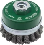 Szczotka czołowa 60mm splatana STALCO S-34724