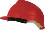 Hełm ochronny przemysłowy HELIUS czerwony STALCO S-42069