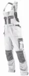 Spodnie ogrodniczki ALLROUND LINE biały 2XL STALCO S-42159