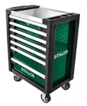 Szafka narzędziowa 7 szuflad blat nierdzewny STALCO S-42250