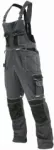Spodnie ogrodniczki ALLROUND LINE szary 2XL STALCO S-44451