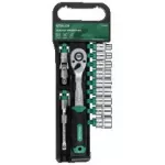 Nasadki i grzechotka na hangerze 12 elementów 1/2” STALCO S-54001