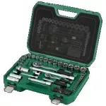 Zestaw kluczy nasadowych 1/2”+1/4” 84 elem. opakowanie bmc STALCO S-54014