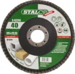 Tarcza ścierna listkowa 125mm gr.80 alotex STALCO S-62247