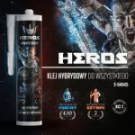 Klej hybrydowy bardzo mocny HEROS 290ml STALCO PERFECT S-64845