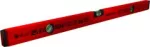 Poziomnica aluminiowa 100cm / 45° czerwona STALCO PERFECT S-65159
