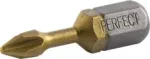 Końcówka bit 1/4” - blister PH1x25mm titanium (2szt) STALCO PERFECT S-66391