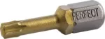 Końcówka bit 1/4” - blister Torx T40x25mm titanium (2szt) STALCO PERFECT S-66413