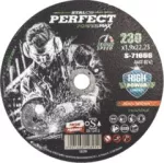 Tarcza do cięcia metalu - płaska 125mmx1,0 STALCO PERFECT S-71658