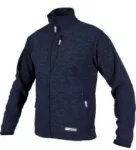Bluza polarowa męska NAVAS M granatowy 3XL STALCO PERFECT S-78335