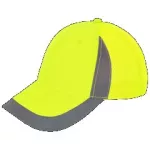 Czapka z daszkiem odblaskowa PICK żółty ONE SIZE STALCO S091444224