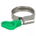 Opaski ślimakowe motylkowe, stal nierdzewna, z etykietą 20-32mm (50/1000) STALCO PERFECT OPSM2032S