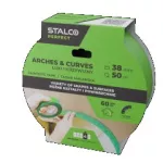 Taśma malarska do łuków i krzywizn 38mm x 50m (24szt.) PERFECT S042176642