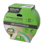 Taśma malarska do łuków i krzywizn 48mm x 50m (24szt.) PERFECT S042176643