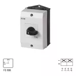 T3-1-102/I2 Przełącznik Zał.-Wył., 2 bieg., 32 A, 90 °, w obudowie IP65, pokrętło czarne bez możliwości blokady