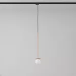 Cotton 500 fi100 track max.1x1,9W, G9, 230V kolor miedzi (gładki mat) (przewód czarny)