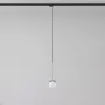 Cotton 250 fi100 track max.1x1,9W, G9, 230V kolor srebra (gładki mat) (przewód czarny)