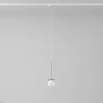 Cotton 250 fi100 track max.1x1,9W, G9, 230V kolor srebra (gładki mat) (przewód transparentny)