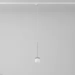 Cotton 300 fi100 track max.1x1,9W, G9, 230V kolor srebra (gładki mat) (przewód transparentny)