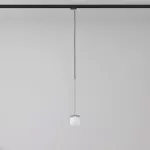 Cotton 350 fi100 track max.1x1,9W, G9, 230V kolor srebra (gładki mat) (przewód czarny)