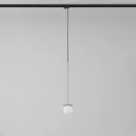 Cotton 450 fi100 track max.1x1,9W, G9, 230V kolor srebra (gładki mat) (przewód czarny)