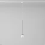 Cotton 450 fi100 track max.1x1,9W, G9, 230V kolor srebra (gładki mat) (przewód transparentny)