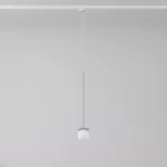 Cotton 500 fi100 track max.1x1,9W, G9, 230V kolor srebra (gładki mat) (przewód transparentny)