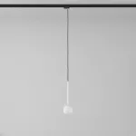 Cotton 250 fi100 track max.1x1,9W, G9, 230V biały sygnałowy (mat struktura) RAL 9003 (przewód czarny)