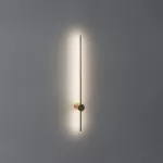 Line kinkiet LED A1/7,24W/652lm/930/kolor złota (gładki mat-962)