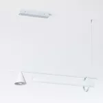 INVIDIA wisząca LED FLEX 14W/1750lm/3000K, 230V + SLM PremiumColor, L13, 10W/1287lm/55D/930, 230V, biały sygnałowy (mat struktura) RAL 9003