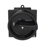 T0-2-15679/V/SVB-SW Rozłącznik główny, 3 bieg. + 1 NO, 20 A, funkcja awaryjnego zatrzymania , 90 °, blok. na kłódkę w pozycji Wył., montaż rozłączny, pokrętło czarne z blokadą na kłódkę