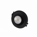 FIALE V BASIC GU10 OCZKO GU10 IP20 FI86X41MM CZARNY OKRĄGŁA