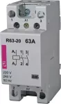 R 63-20 24V Stycznik modułowy 63A 2 styki zwierne (2 mod. 2 bieg.)