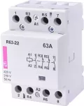 R 63-22 230V Stycznik modułowy 63A 2 styki zwierne i 2 rozwierne (3 mod. 4 bieg.)