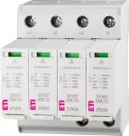 ETITEC GSM T12 275/25 4+0 Ogranicznik przepięć T1, T2 (B, C) - iskiernik