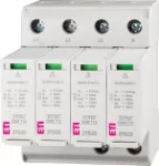 ETITEC GSM T12 275/25 4+0 Ogranicznik przepięć T1, T2 (B, C) - iskiernik
