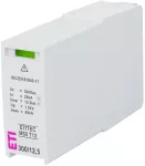 MOD.ETITEC M60 T12 300/12,5 Moduł wymienny ogranicznika przepięć T1, T2 (B, C) na szyny prądowe 60 mm