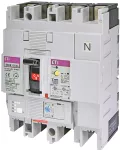 EB2R 125/4L 125A 4P Wyłącznik 4P, 25kA z blokiem różnicowoprądowym