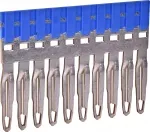 ESC-PTP2/10/B Zwieracz wtykowy izolowany 10-torowy do ESC-CBC.2 (niebieski)