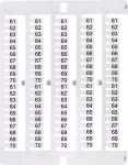 ES-NU0851570 Oznacznik 61 do 70 (100 szt.)