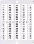ES-NU0851570 Oznacznik 61 do 70 (100 szt.)