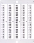ES-NU0851590 Oznacznik 81 do 90 (100 szt.)