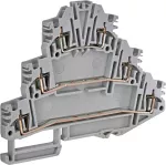 ESP3-HLD.2 Złączka sprężynowa 3-poziomowa 2,5 mm2 (szara)