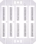 ESP-SHZ/1/51_100 Oznacznik 51-100 (500 szt.)